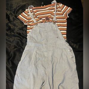 Multi color crop top